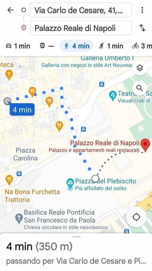 Traversa Toledo, Intero Appartamento Al Plebiscito Napoli Esterno foto