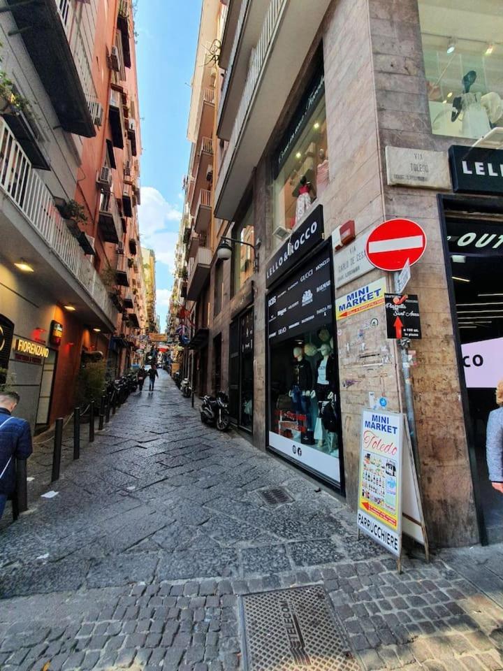 Traversa Toledo, Intero Appartamento Al Plebiscito Napoli Esterno foto